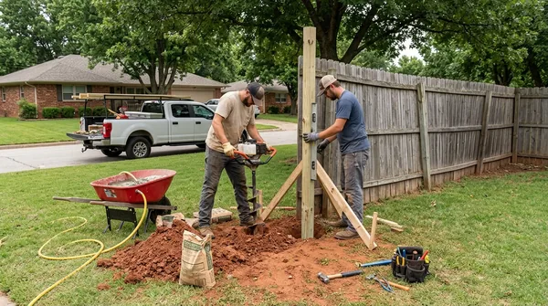 Team Tulsa Fence Pros in Tulsa