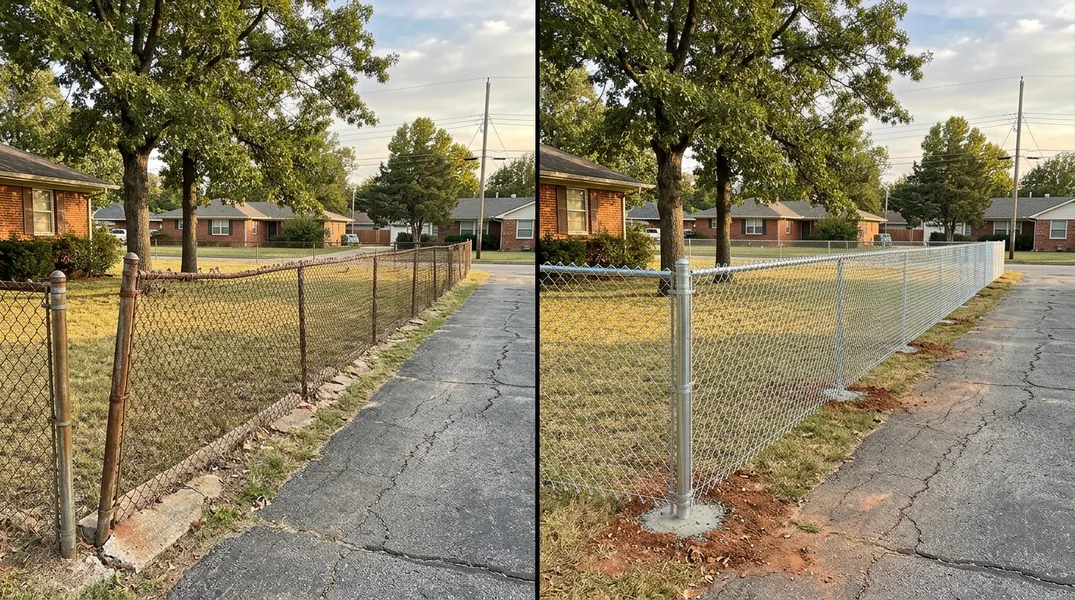 Wood vs Chain Link Fencing: Which Fits Tulsa Yards Best?