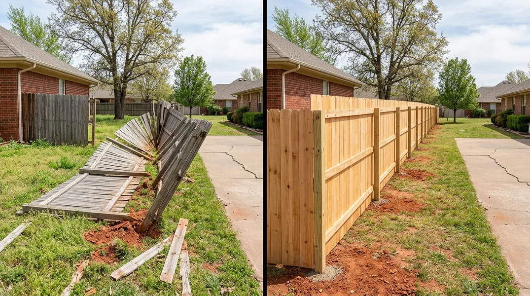 Result fence in Tulsa - Tulsa Fence Pros