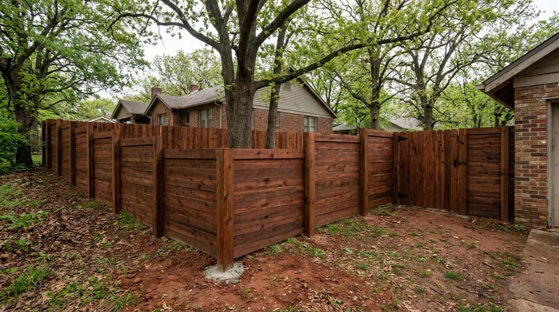 Wood & Privacy Fence Installation Tulsa