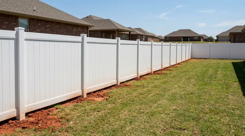 Vinyl & PVC Fence Installation Tulsa