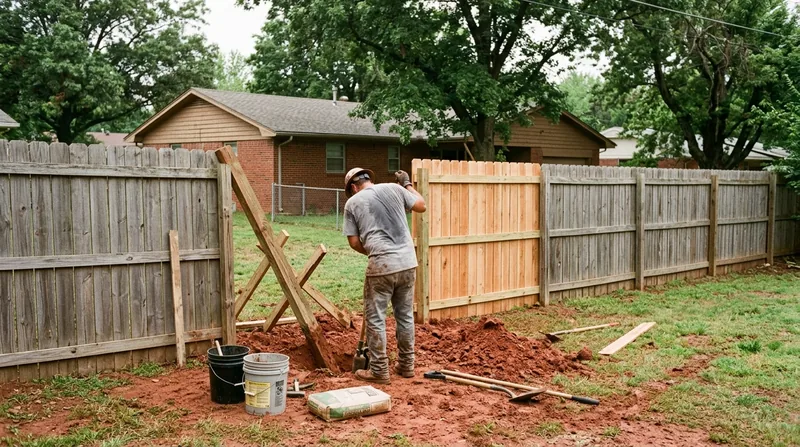 Fence Repair Tulsa